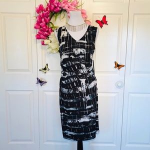 💼 Marc New York Modern Ruched Waist Dress Large